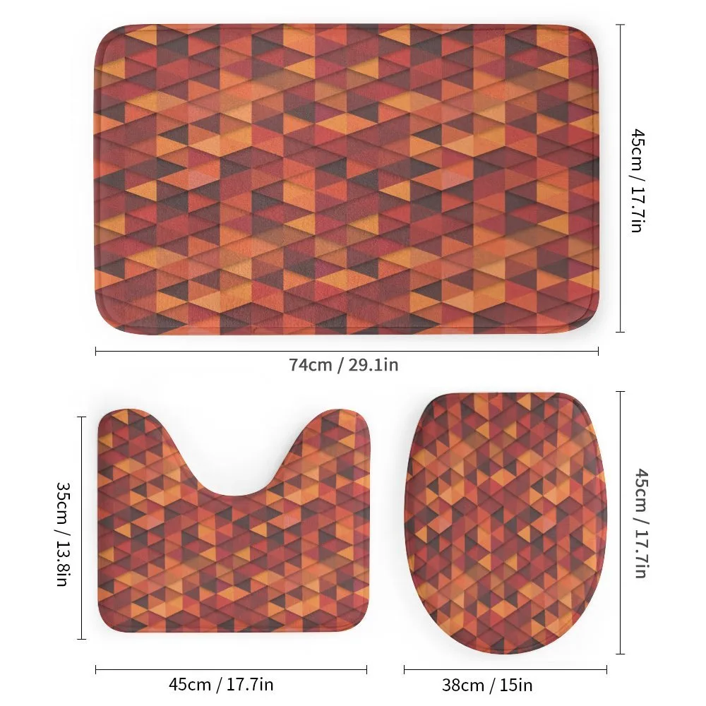Retro Pattern Triangle — Detail 1