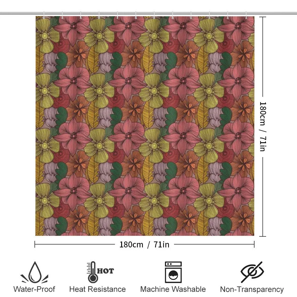 Retro Romantic Blooms — Detail 2