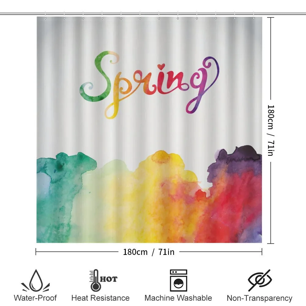 Spring Lettering — Detail 2