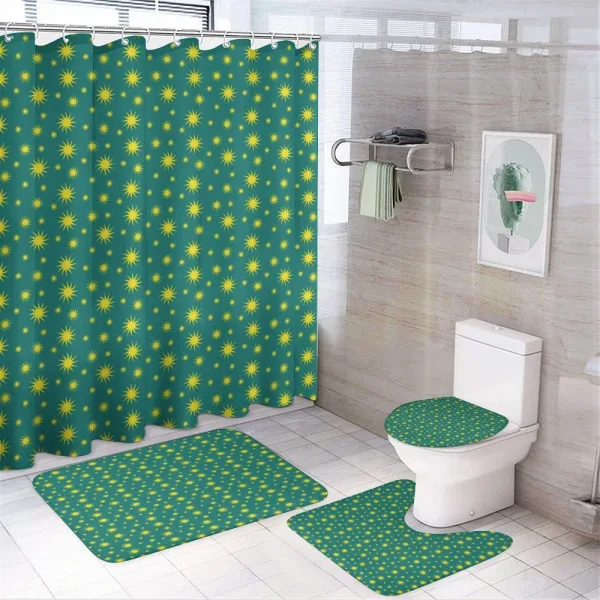 Summer Sun on a shower curtain