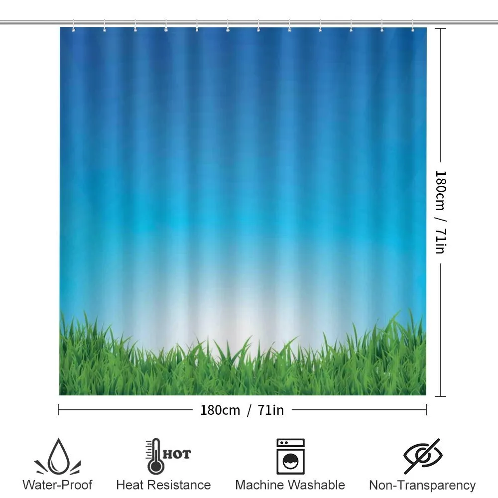 Sunburst Stripes with Grass — Detail 2