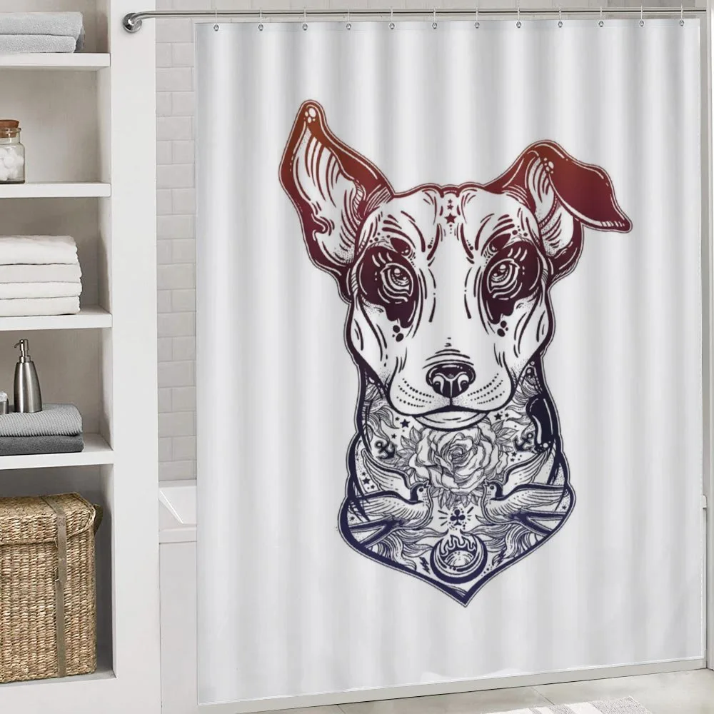 Vintage Bull Terrier Tattoo — Detail 4