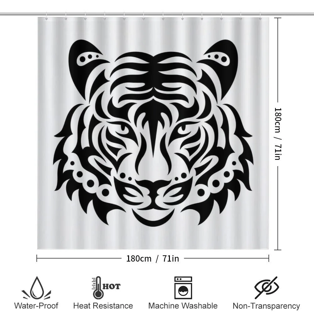 Wild Tiger Head — Detail 2