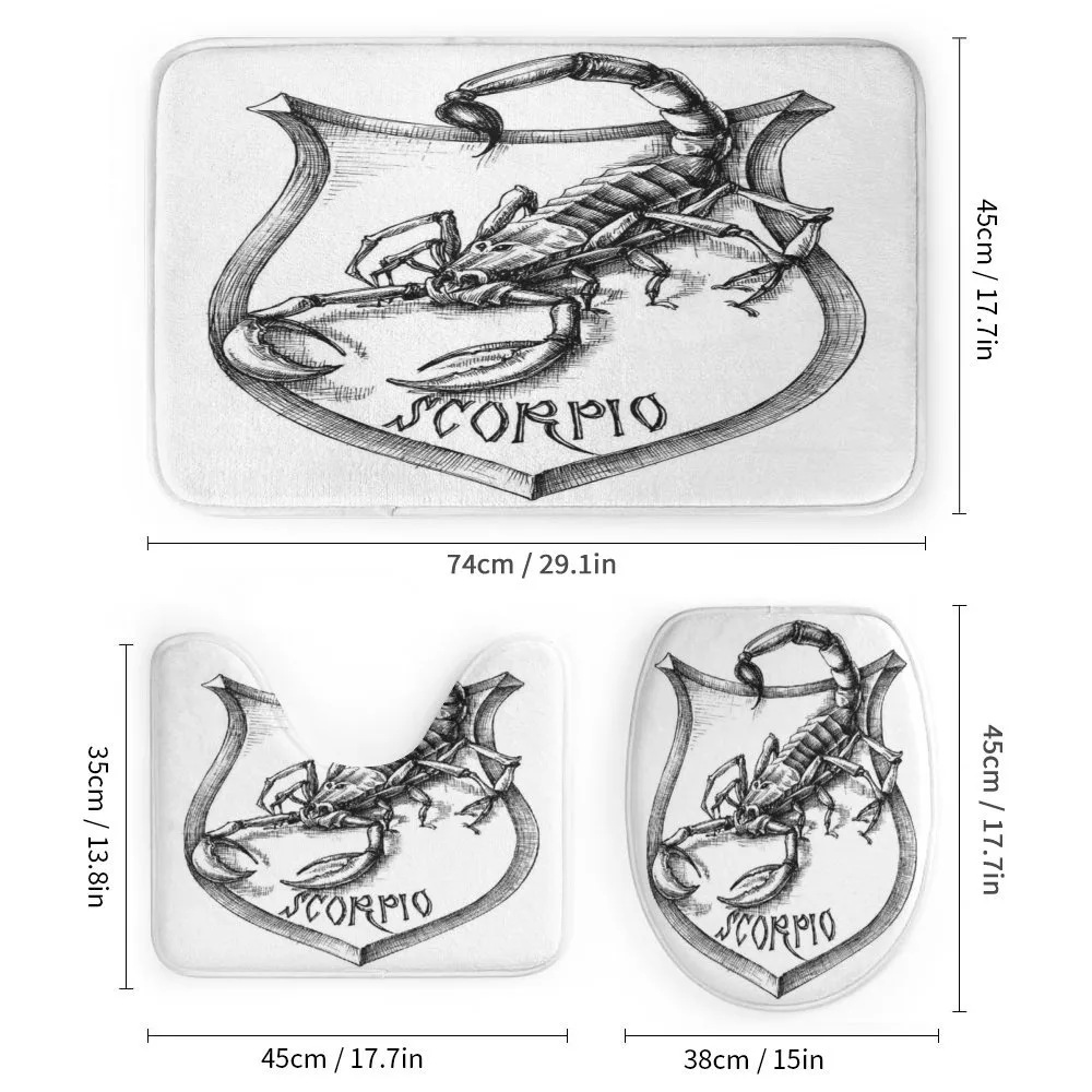 Black and White Scorpio — Detail 1