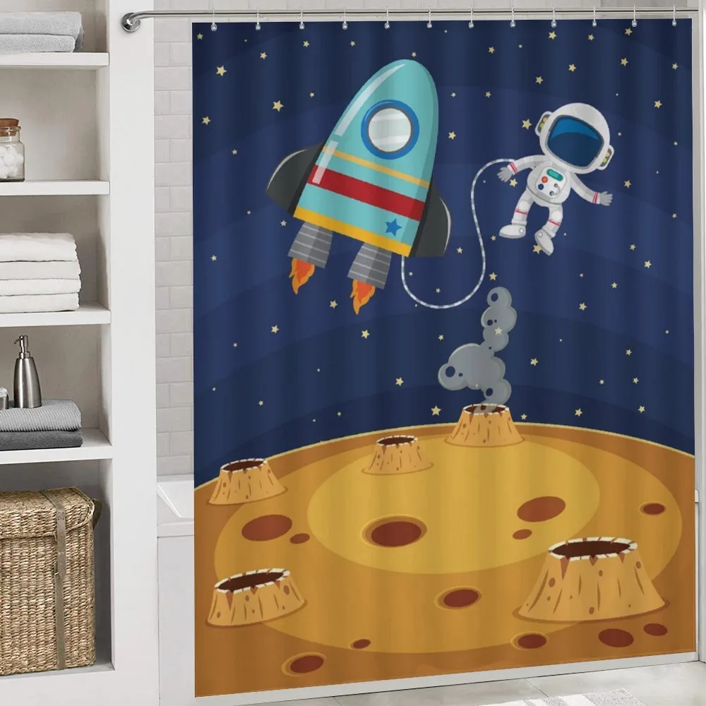 Cartoon Design Space Theme — Detail 4