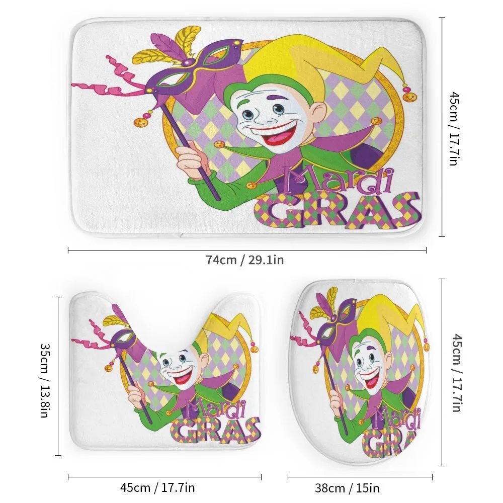 Cartoon Jester Mask — Detail 1