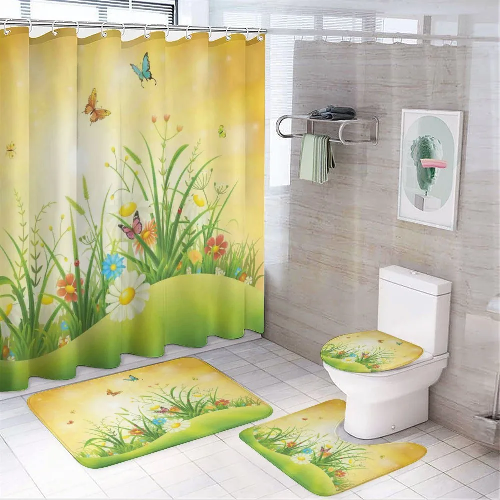 Colorful Meadow Scenery — Your design