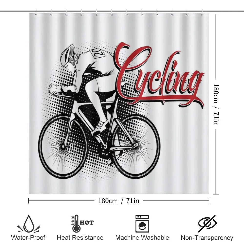 Cycling Man Sport Bike — Detail 2