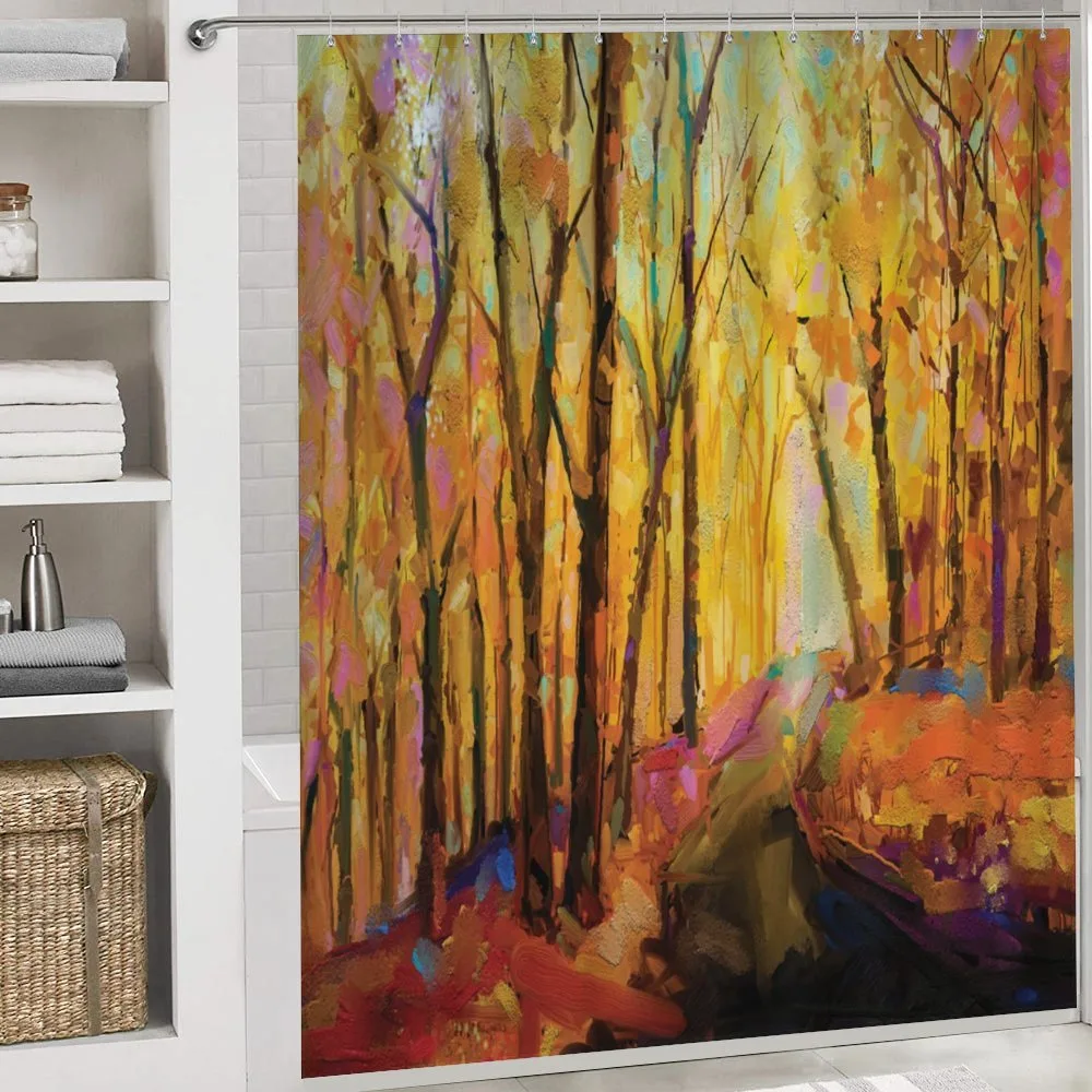 Fall Time Forest Scenery — Detail 4