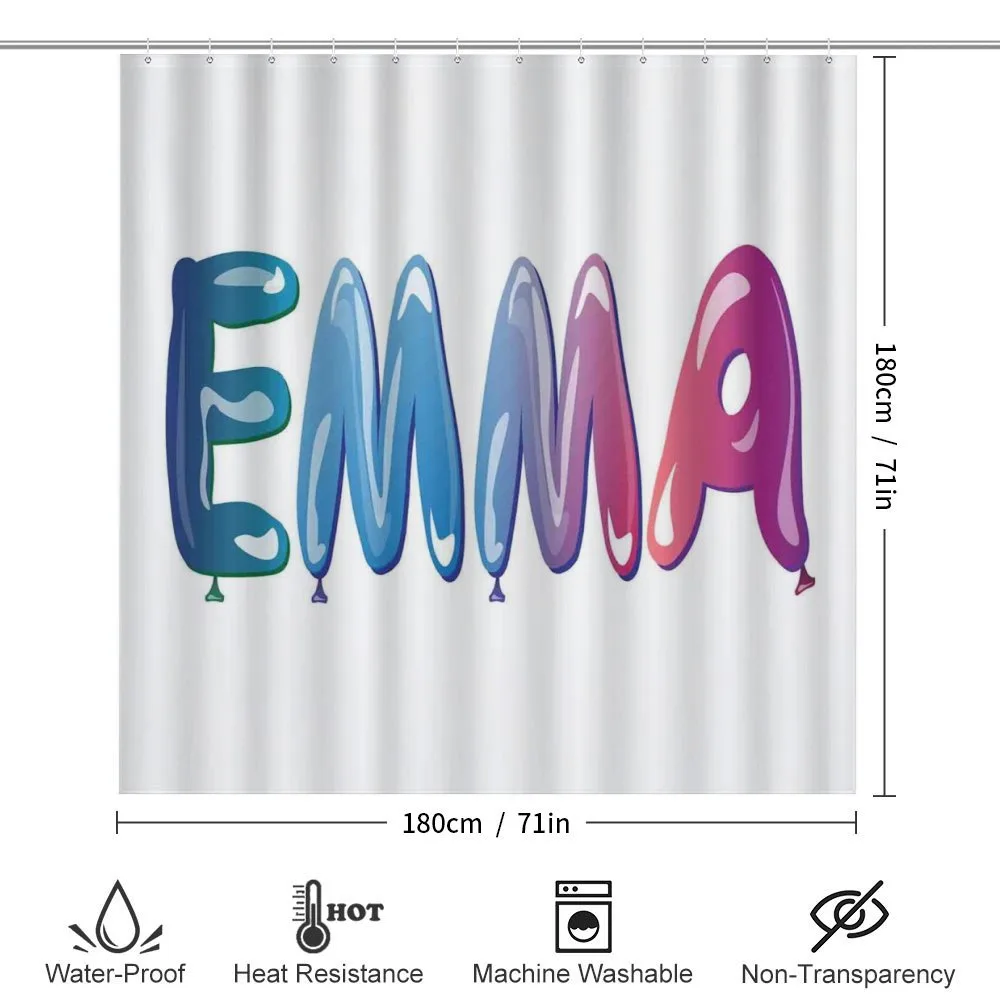 Feminine Balloon Name — Detail 2