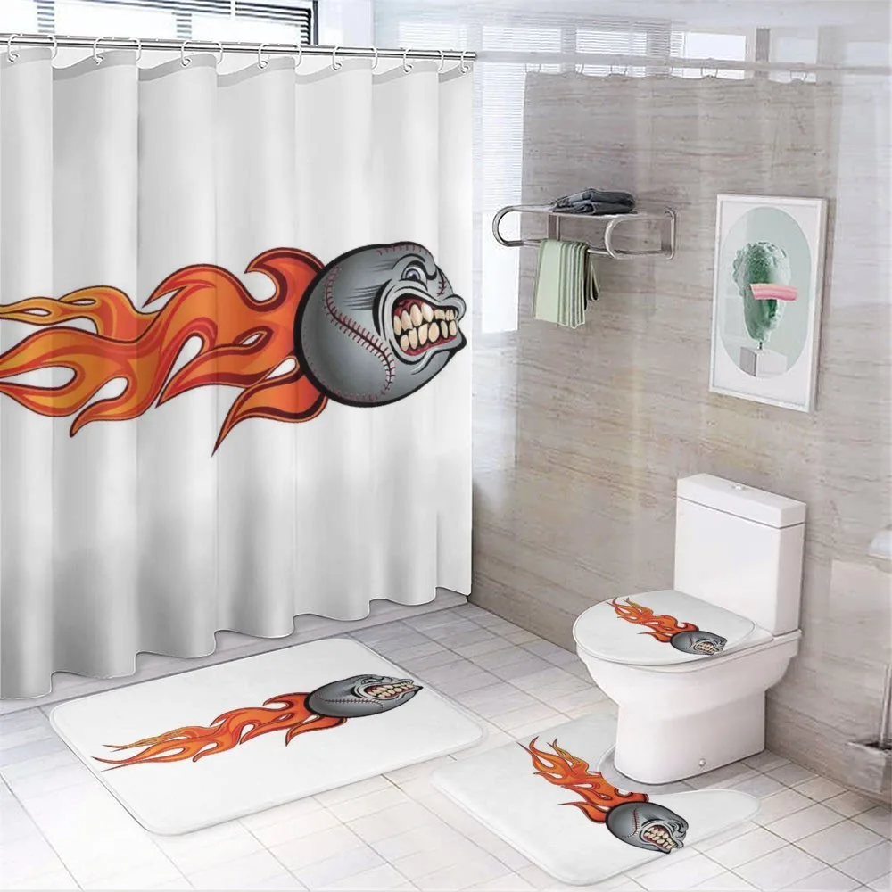 Flaming Angry Baseball — Your design