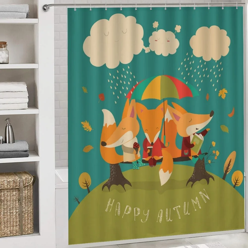 Foxes Umbrella — Detail 4