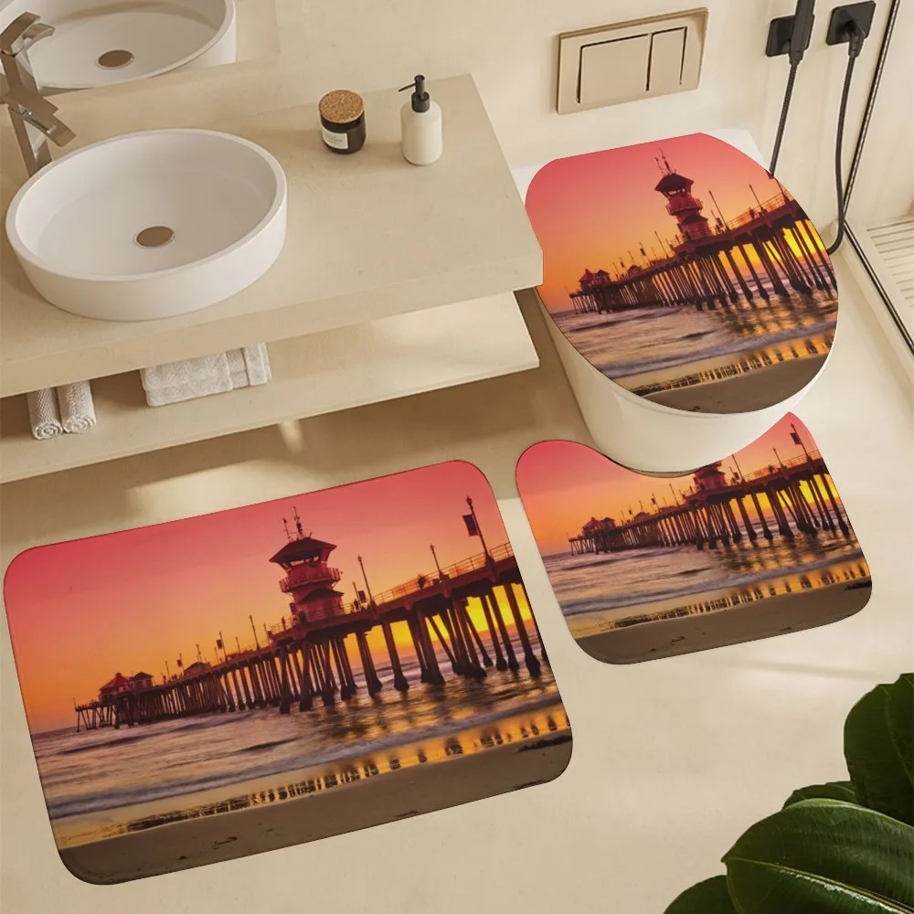 Huntington Beach Pier Sunset — Detail 5