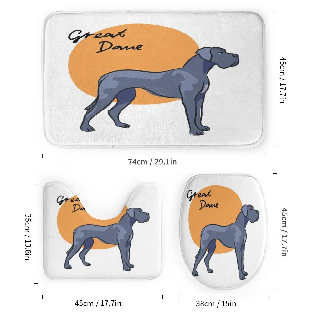 Side Pose Dog with Name — Detail 1