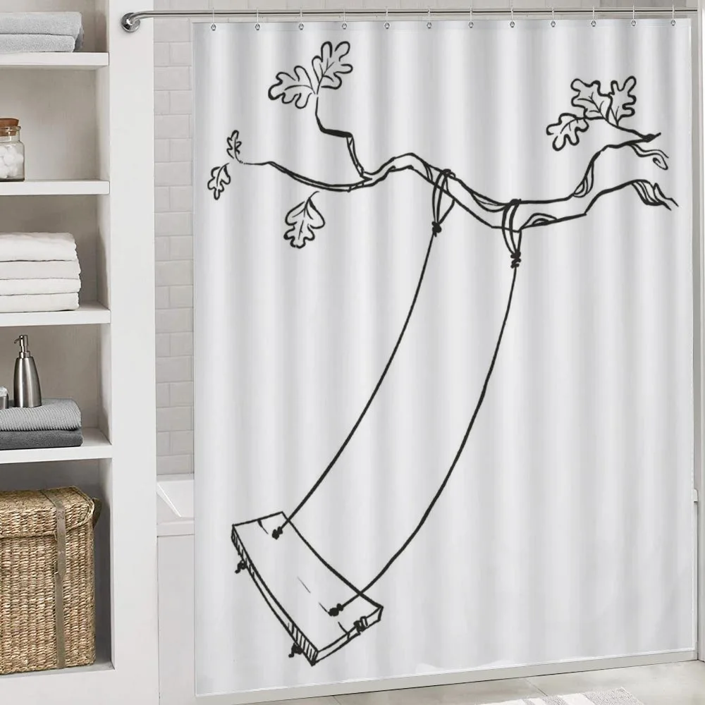 Sketchy Tree Swing Joy — Detail 4