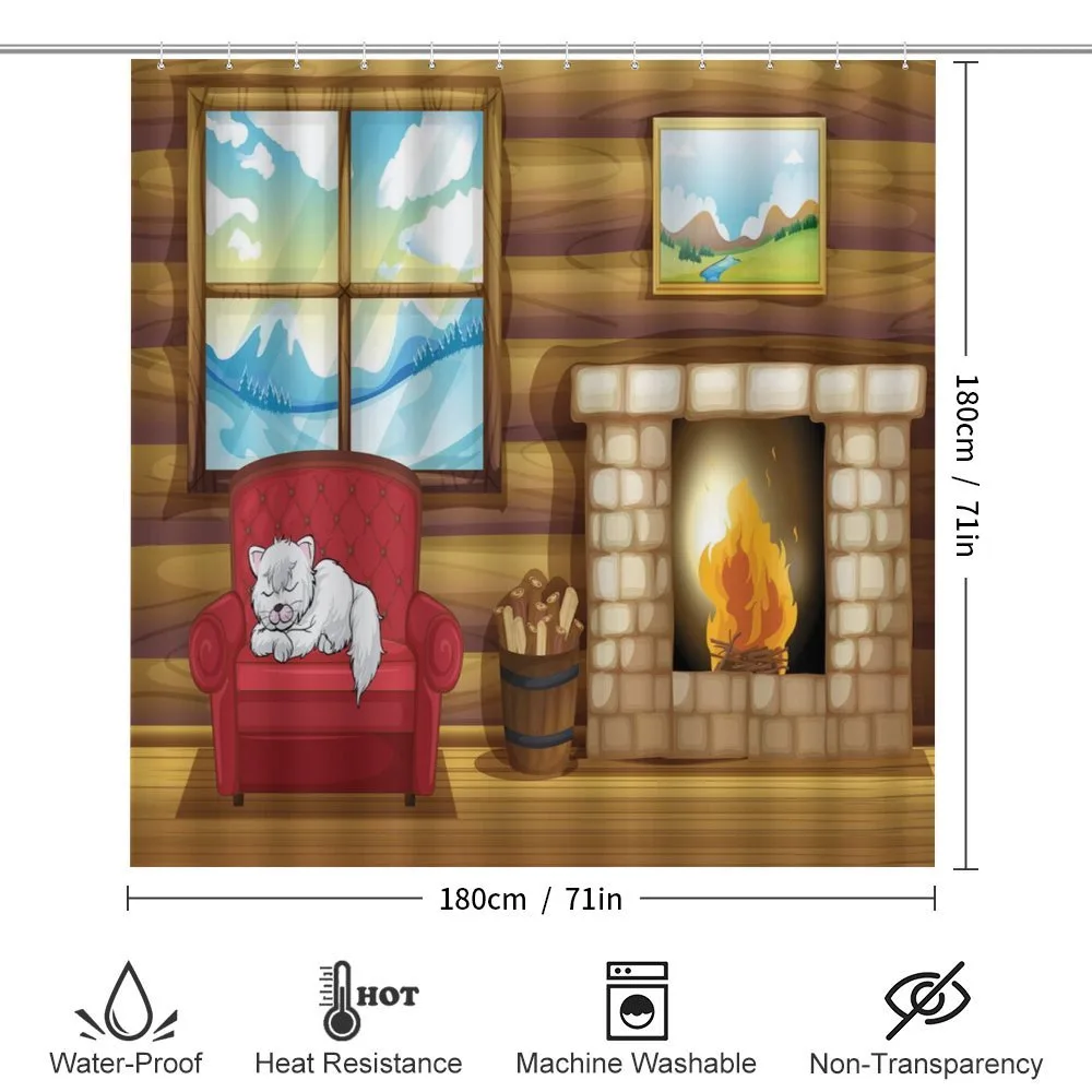 Sleepy Cat Rustic House — Detail 2