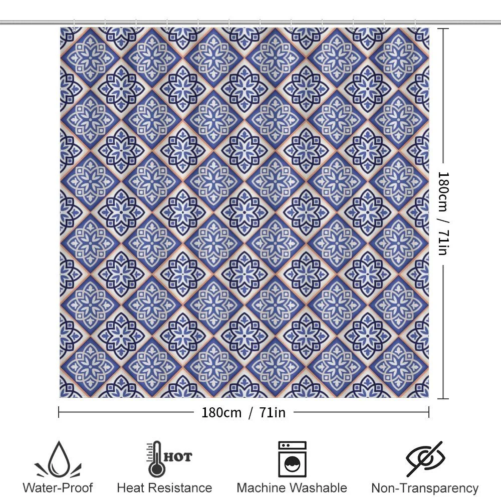 Vintage Floral Rhombuses — Detail 2