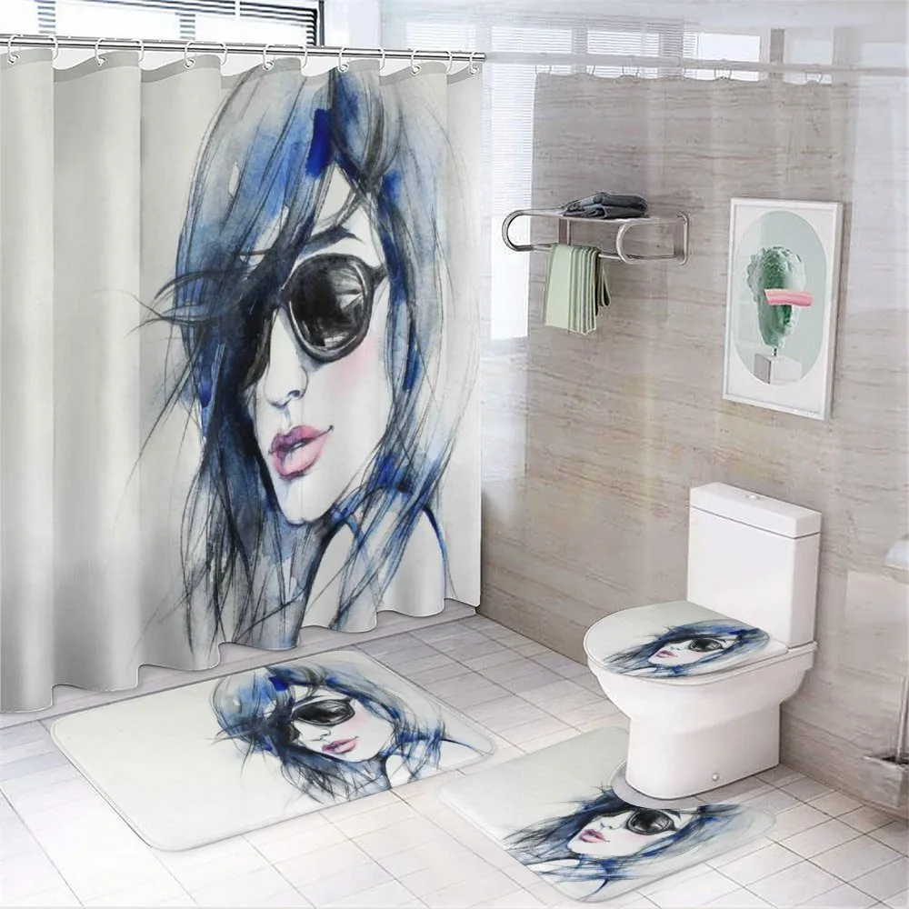 Watercolor Woman Image — Your design