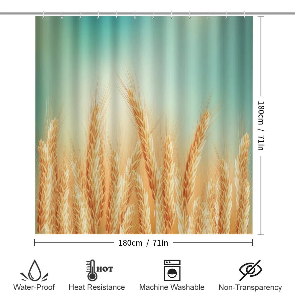 Wheat Field Blue Sky — Detail 2