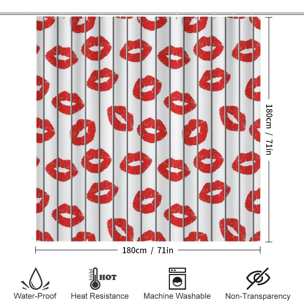 Woman Lips Love Behind Bars — Detail 2