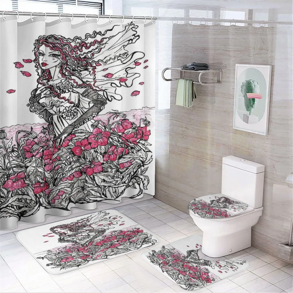 Woman on a Poppy Field — Your design