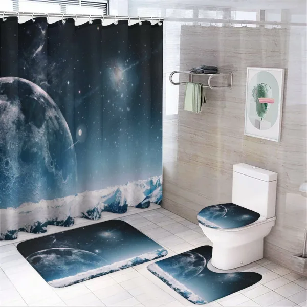 Another World Infinity on a shower curtain