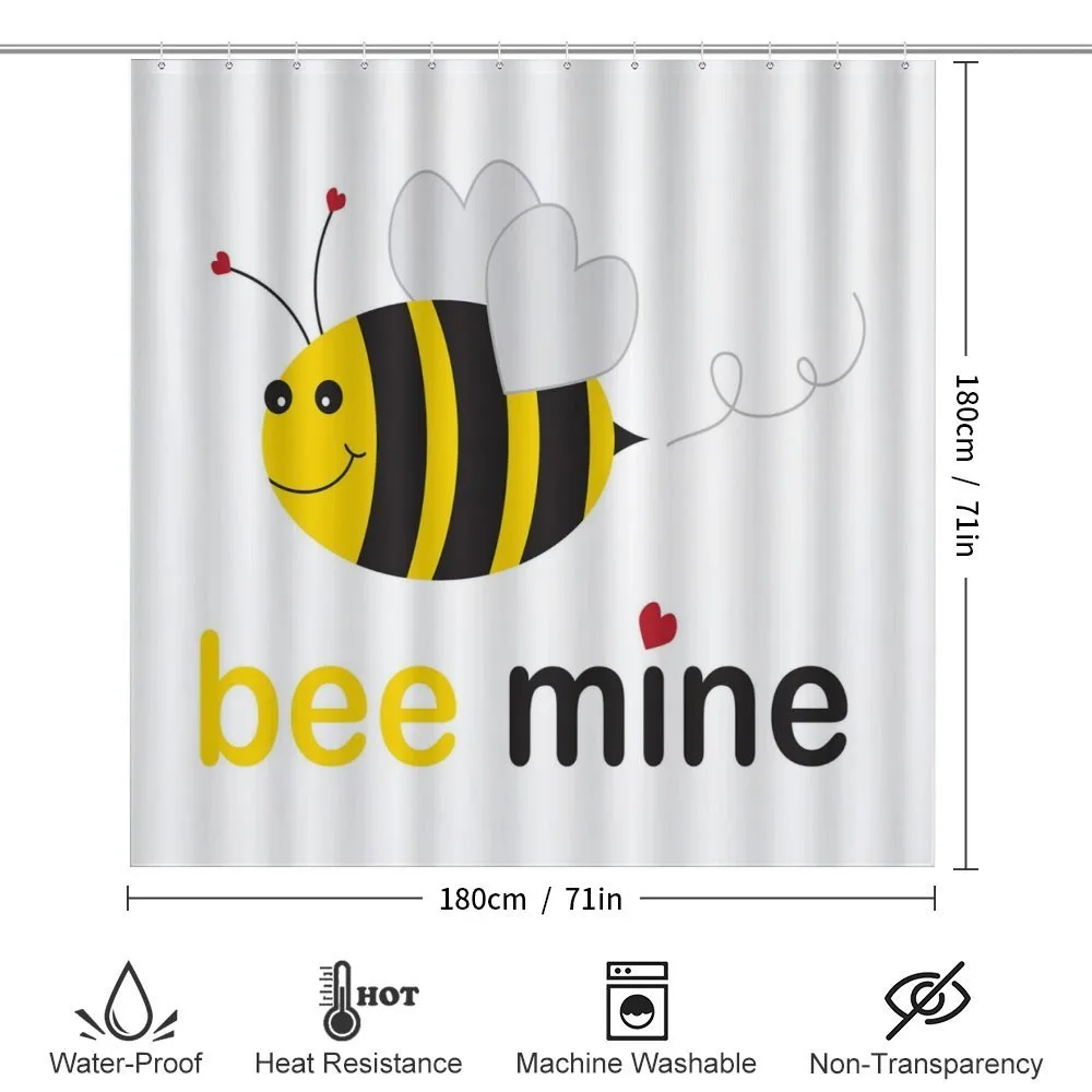 Bee Mine Romantic Cartoon — Detail 2
