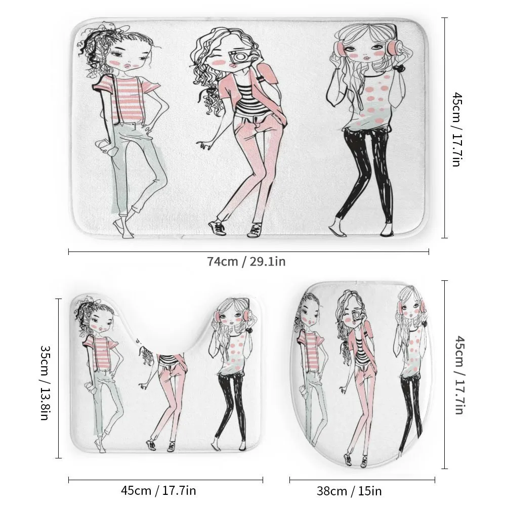 Cartoon Teenagers — Detail 1