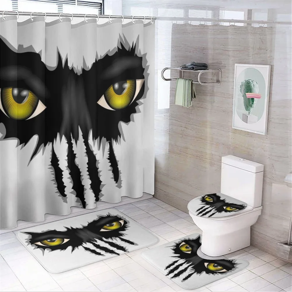 Evil Eyes Black Cat Danger — Your design