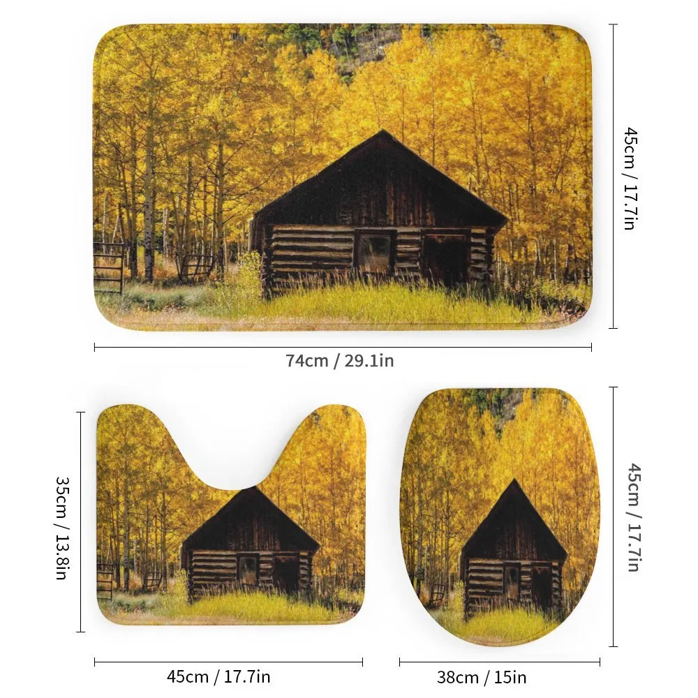 Farmhouse in Aspen Tree — Detail 1