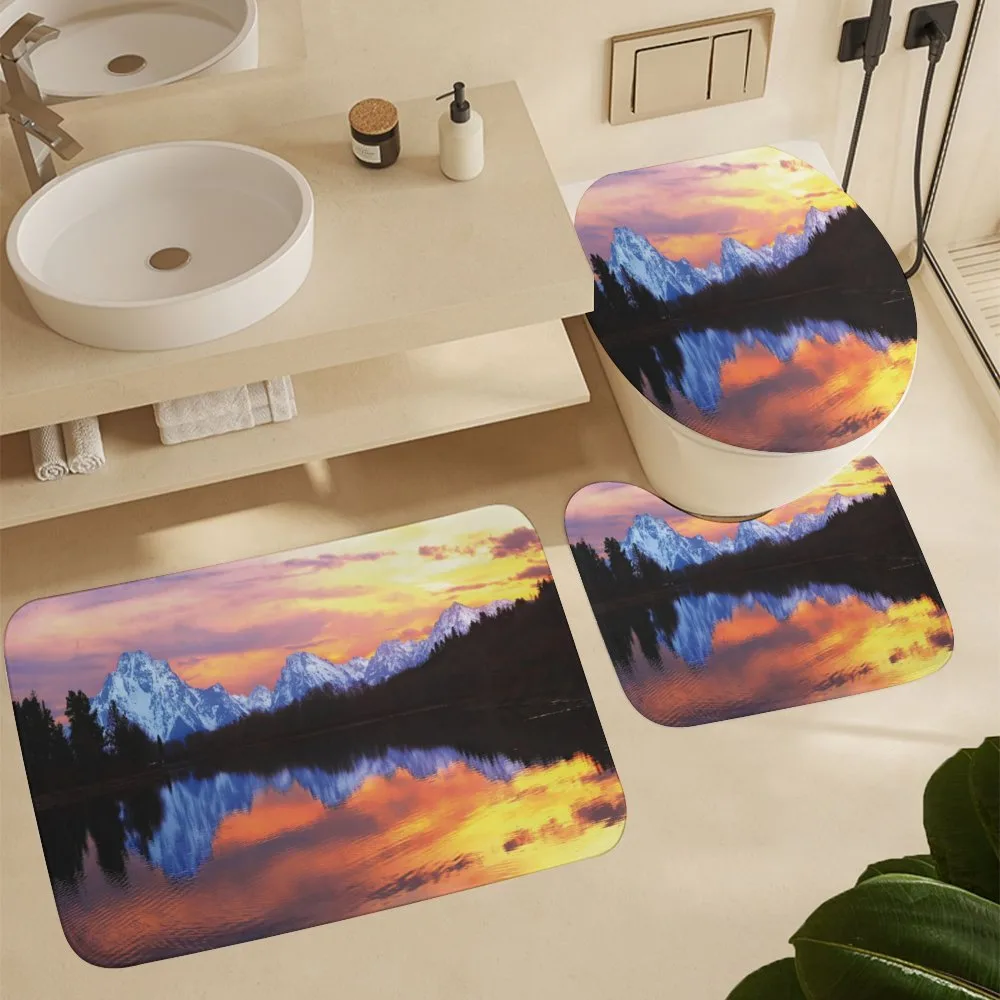 Grand Tetons View at Sunset — Detail 5