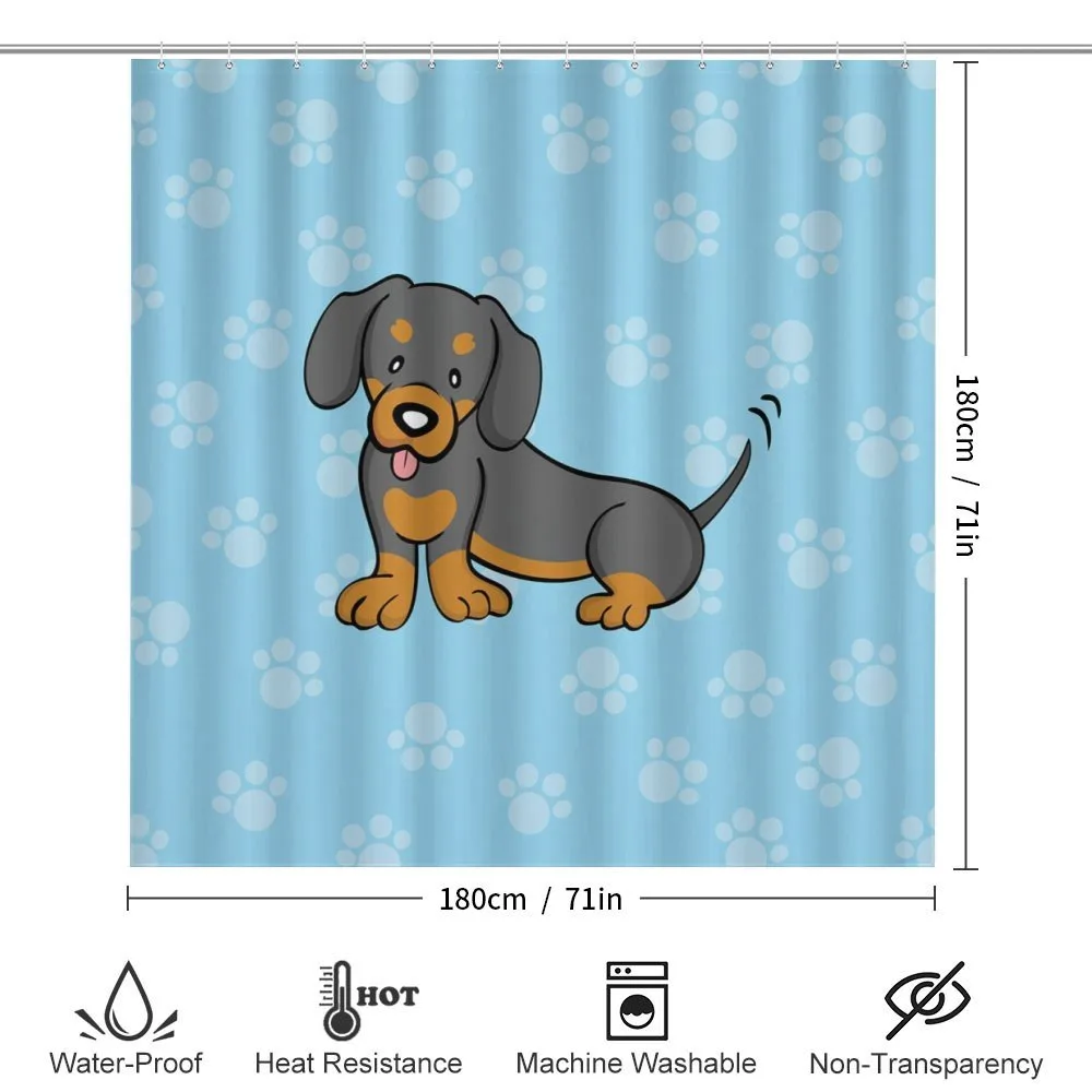 Happy Puppy Cartoon — Detail 2