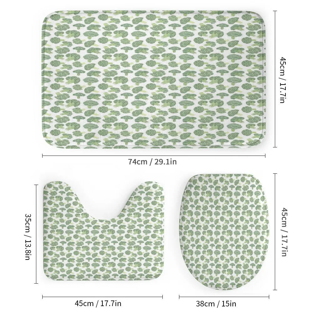 Hatched Broccoli Pattern — Detail 1