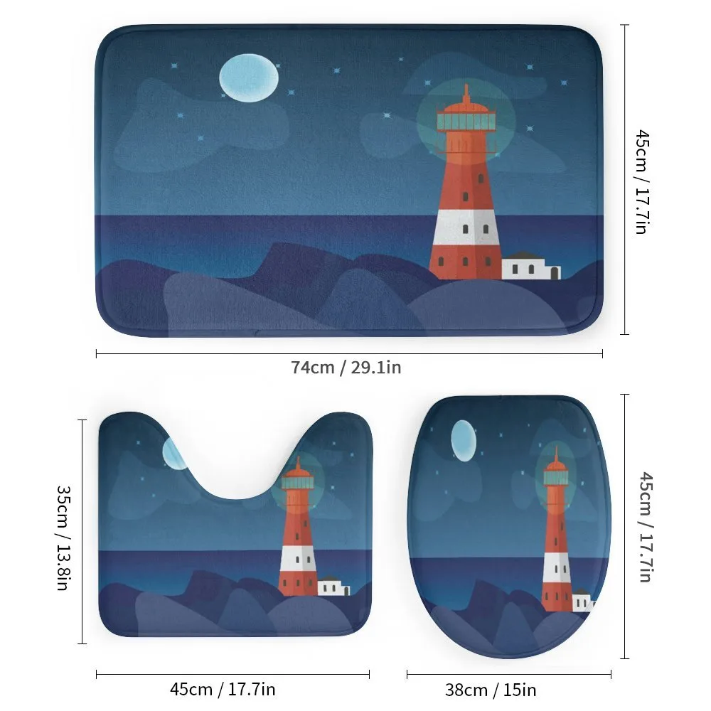 Lighthouse at Night — Detail 1