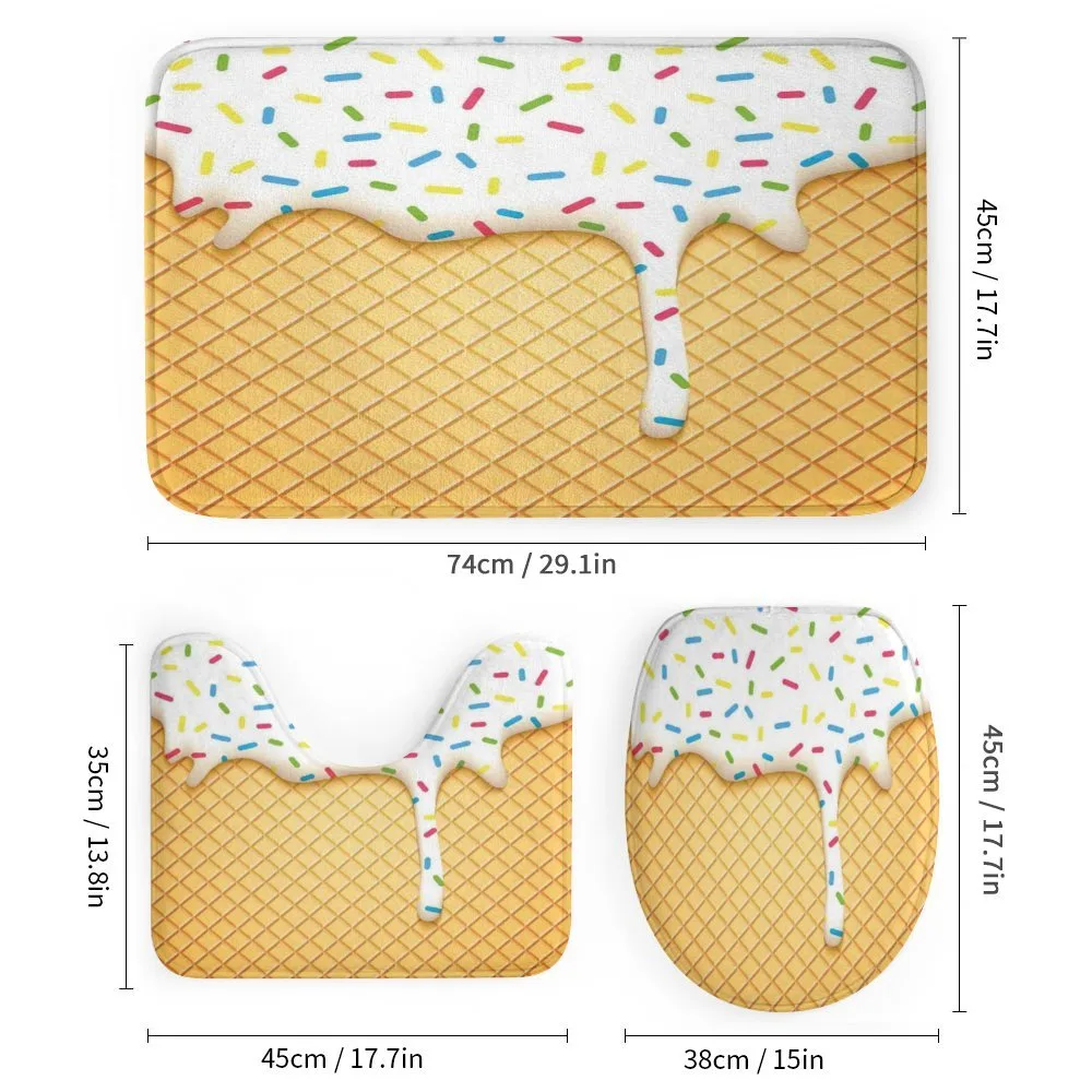 Melting Ice Cream Cones — Detail 1