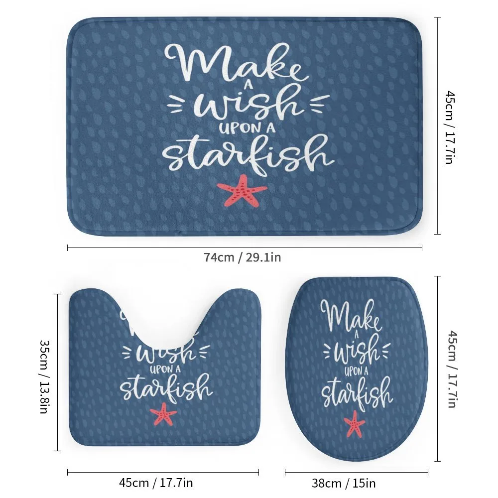 Nautical Text with Starfish — Detail 1
