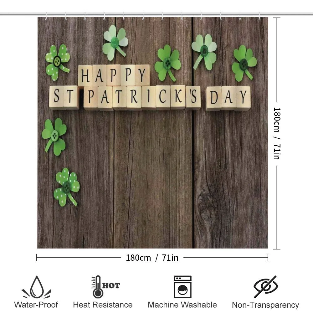 Paper Shamrocks — Detail 2