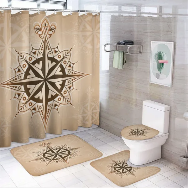 Sailing Theme on a shower curtain