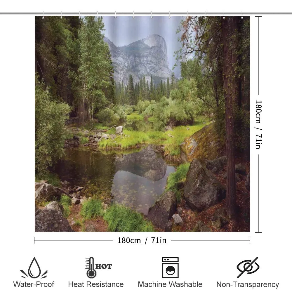 Spring Forest Mountain — Detail 2