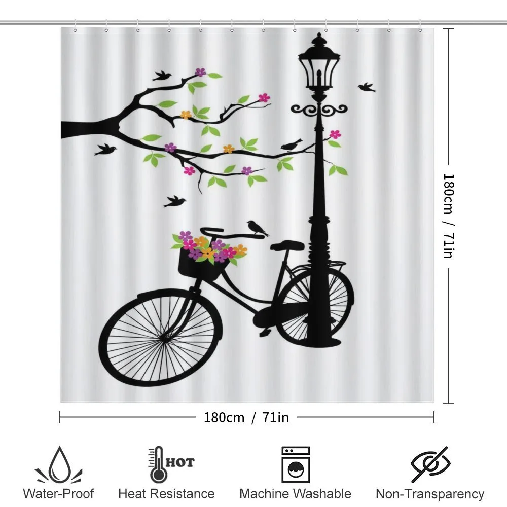 Spring Tree Birds Bike — Detail 2