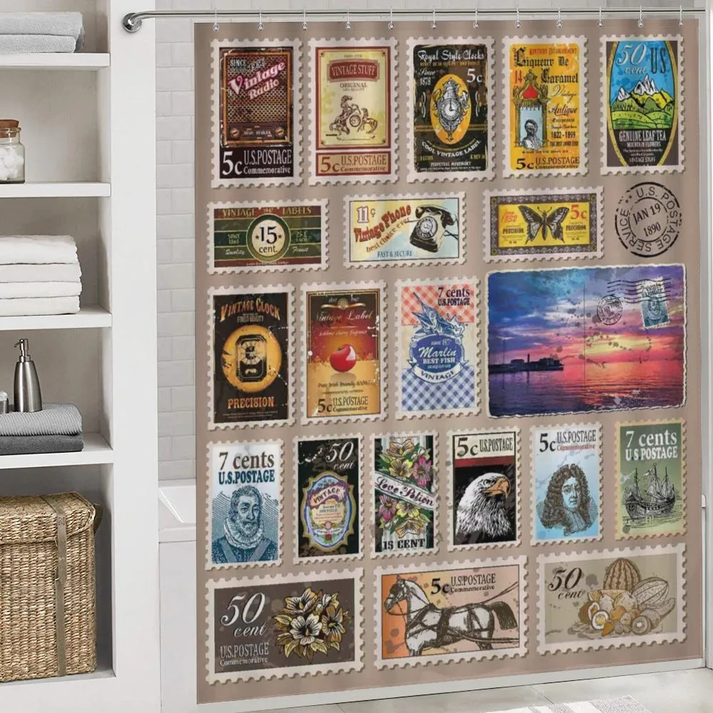 Traveler Tourist Stamps — Detail 4