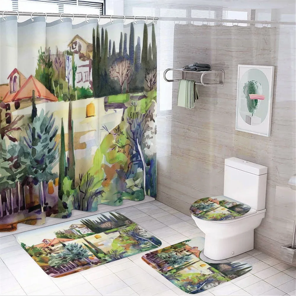 Tuscany Village Scenery — Your design