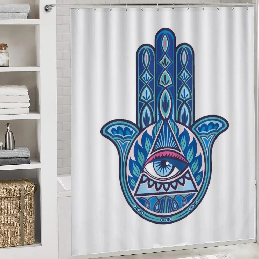 Vibrant Hamsa Triangle — Detail 4