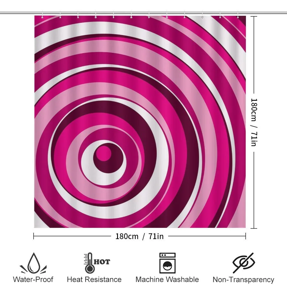 Vibrant Spiral Circles — Detail 2