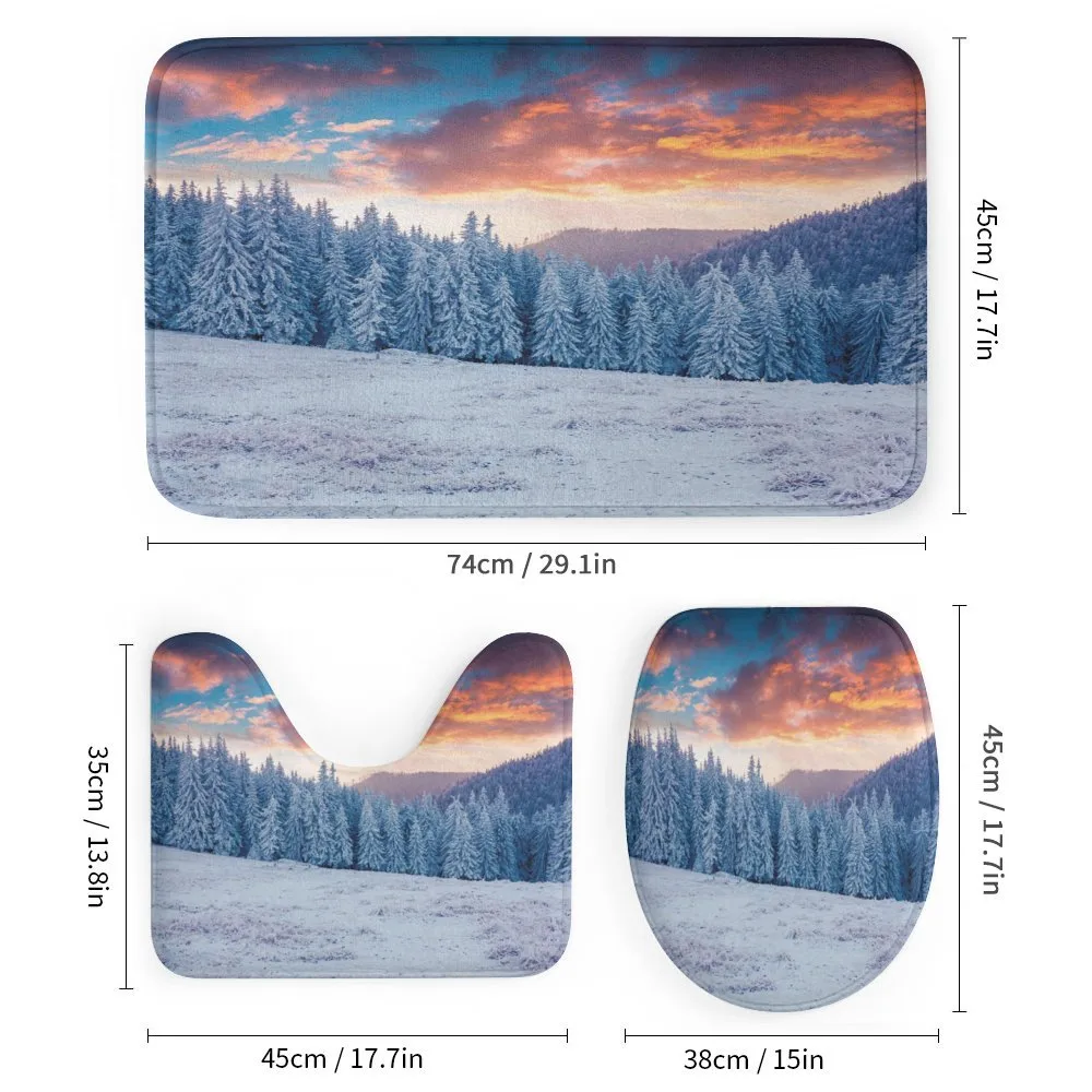 Winter Snowy Forest Sky — Detail 1