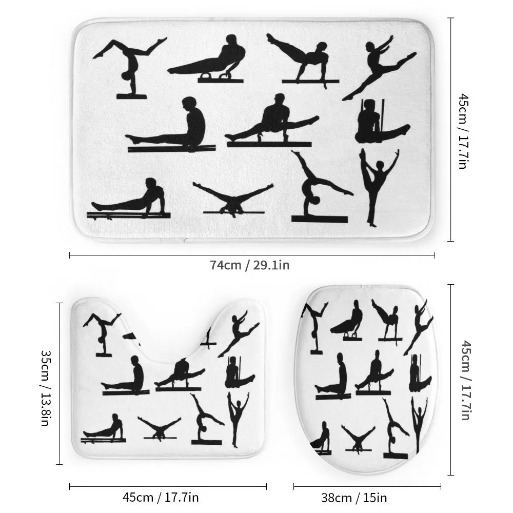 Athlete Silhouettes — Detail 1
