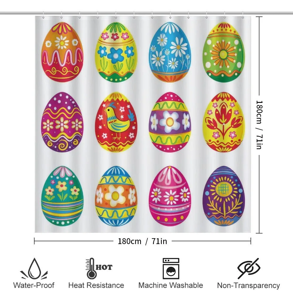 Colorful Eggs Flowers — Detail 2