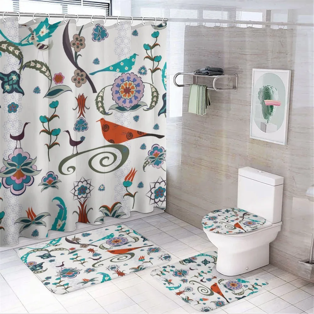 Colorful Florals Swirls — Your design