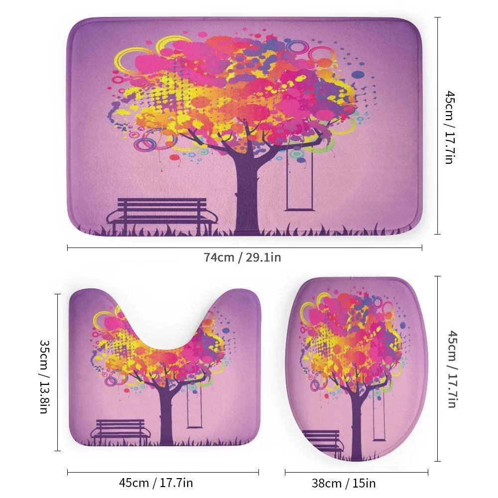Colorful Leaves Swing Art — Detail 1