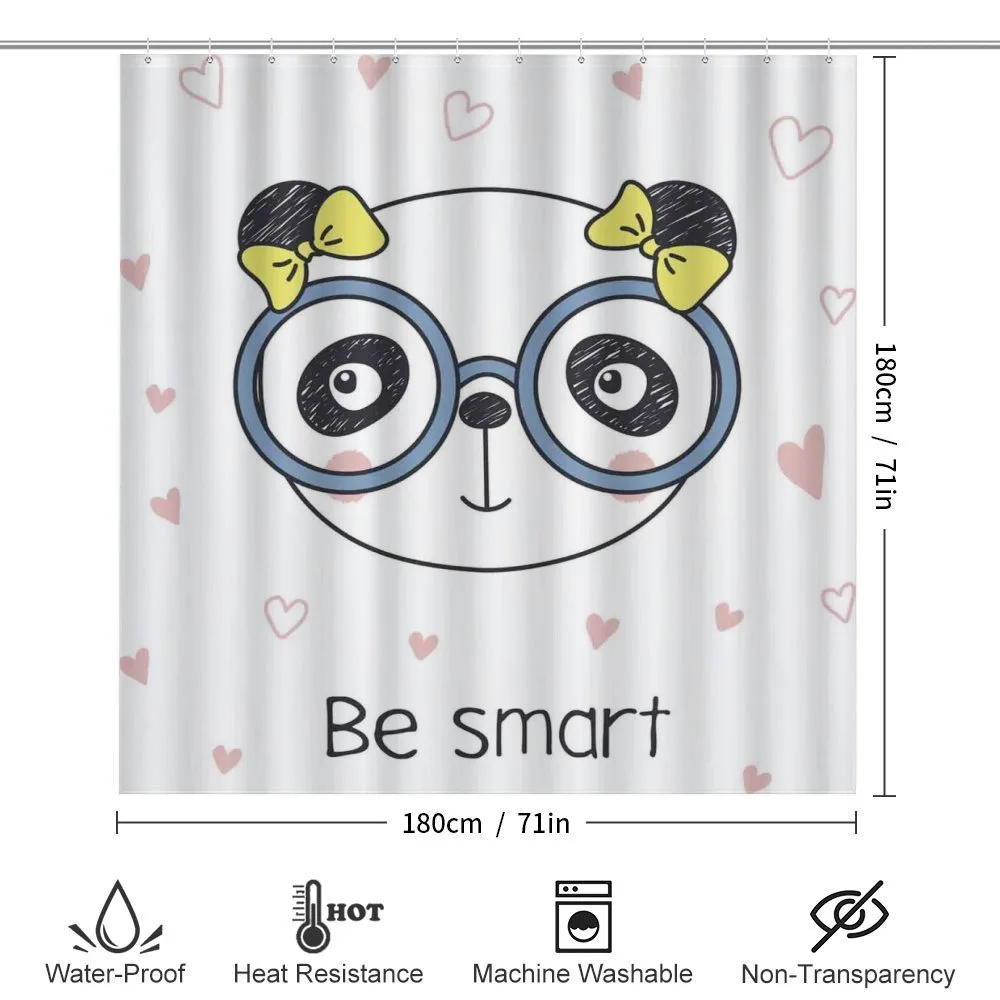 Doodle Panda Girl Glasses — Detail 2